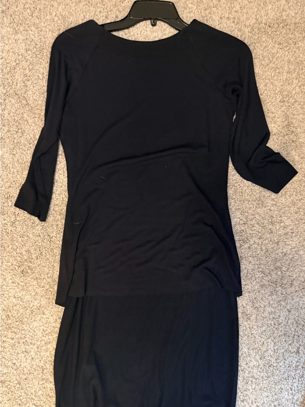 Bailey 44 Black Long Sleeve Midi Dress